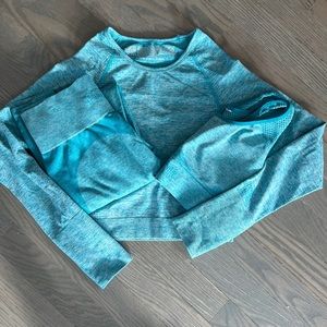 Victoria secret pink seamless workout set - sports bra, leggings and LS top